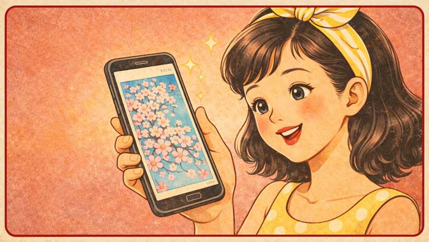 好きな壁紙を見つける